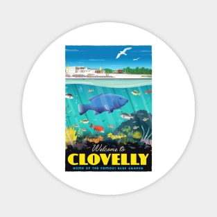 Clovelly Groper at Clovelly Beach Sydney Australia Magnet